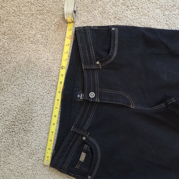 Kuhl Danzr stretch jeans streight leg drawstring 16 Long - Picture 10 of 12
